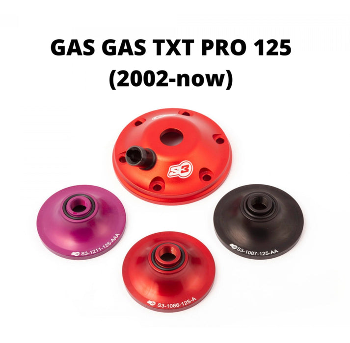 GasGas Head Cover & Insert Kit S3 125