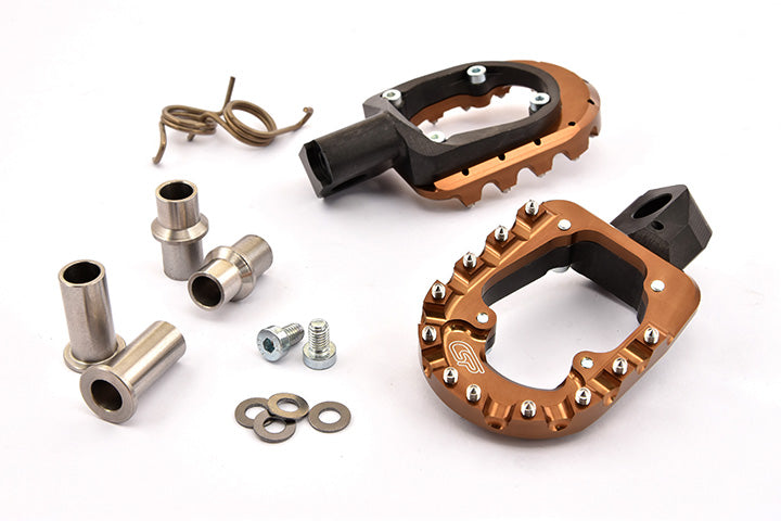 CSP Steel-Tech Footpegs MX/Enduro