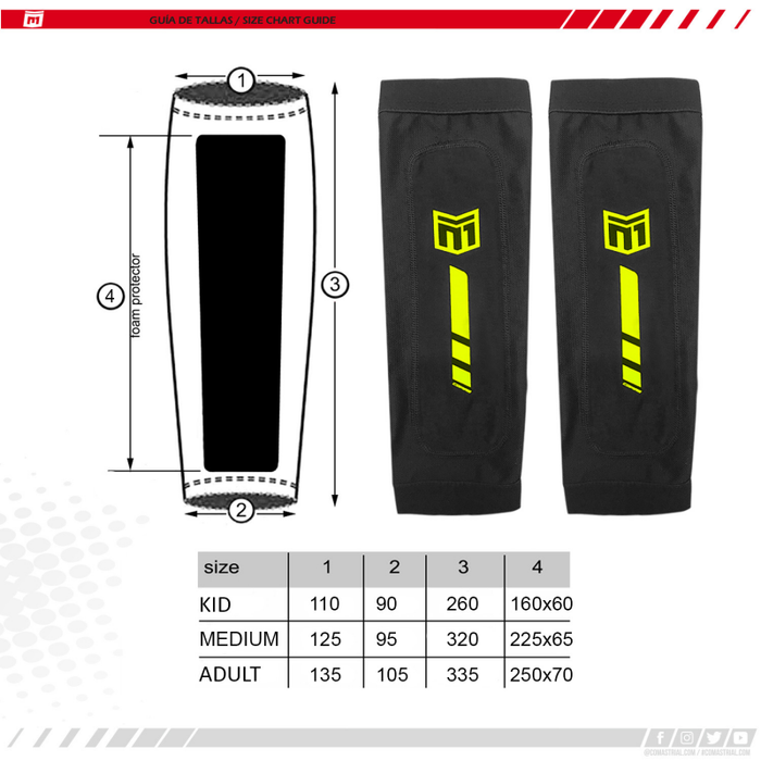 COMAS V2 Shinguards Adult