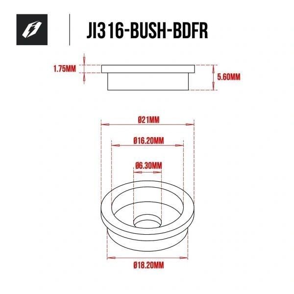 Floating Brake Bushes Montesa 4rt