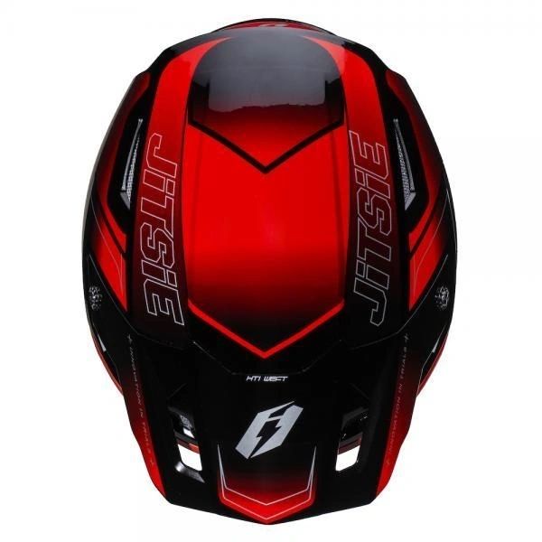 Jitsie HT1 Weft Helmet Red