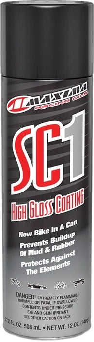 Maxima High Gloss SC1 Clear Coat Silicone Spray 12OZ