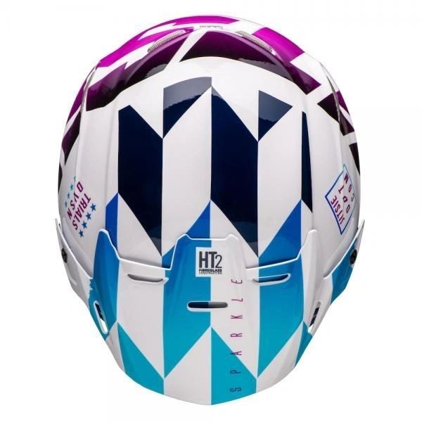 Jitsie HT2 Helmet Sparkle Blue