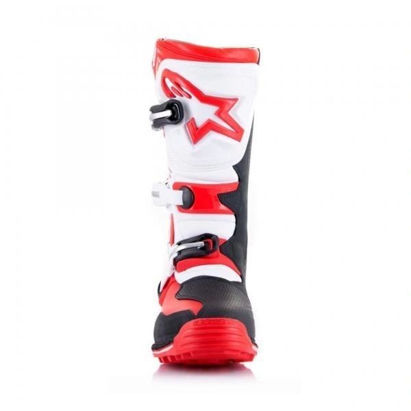 Alpinestars Tech T Trials Boots White/Red/Black