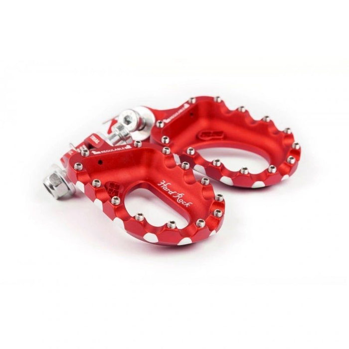 Footpegs S3 Hard Rock Red