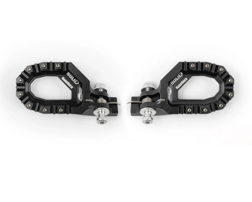 Footpegs S3 Hardrock Solid Black (New Design)