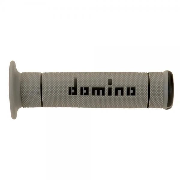 Grips Domino Bi-Polymer with Closed Ends Grey/Black