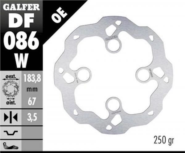 Front Brake Disc Montesa 4rt Galfer