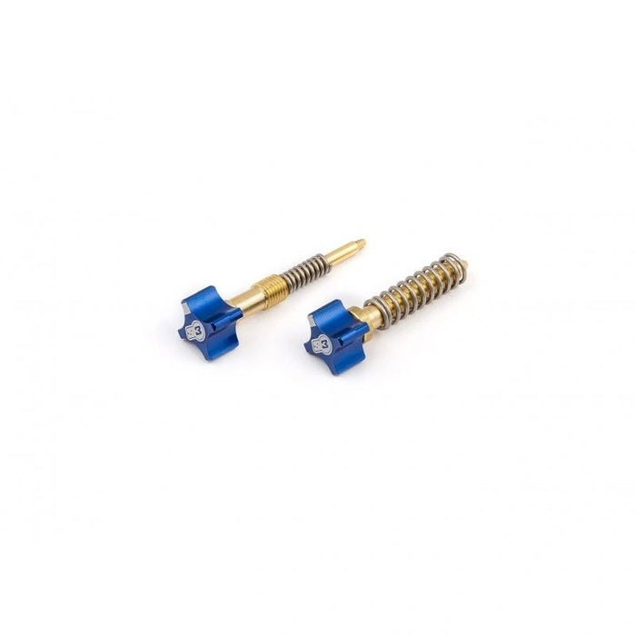 SMOKN Red Anodized Easy Adjust Idle Mixture Screw For Keihin PWK Carbs (Fits Beta, KTM, Husky, Etc.)