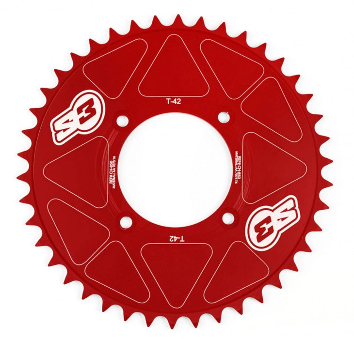 Rear Sprocket S3 Solid Red