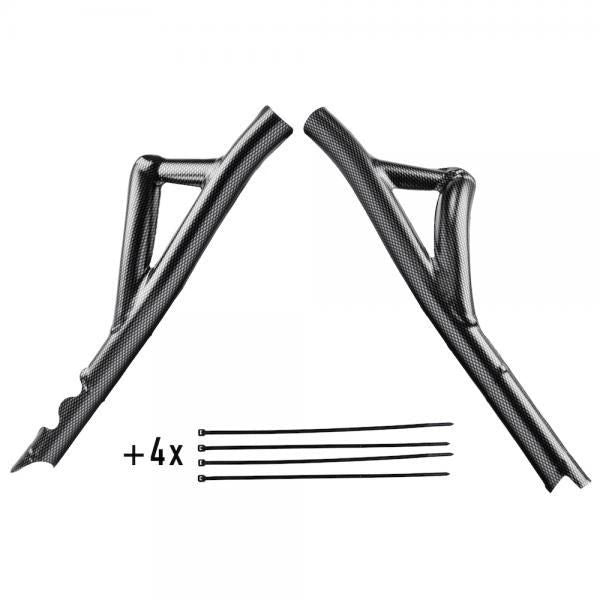 Frame Protectors GasGas 11-22 Carbon Look