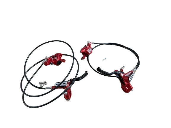 Hope Tech 3 with Trial Zone Caliper Red Trials Echo Inspired Jits
