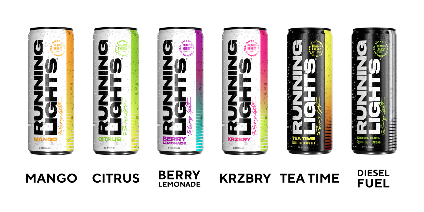 Running Lights Energy Drink 6 Pack