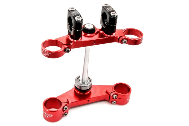 Triple Clamps 39mm Tech Red CSP Beta Sincro